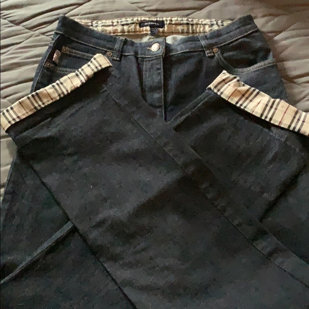 Burberry jeans!